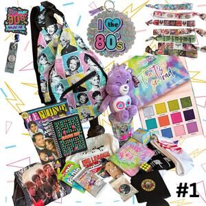 I love the 80s Gift Box, 1980s themed gift basket